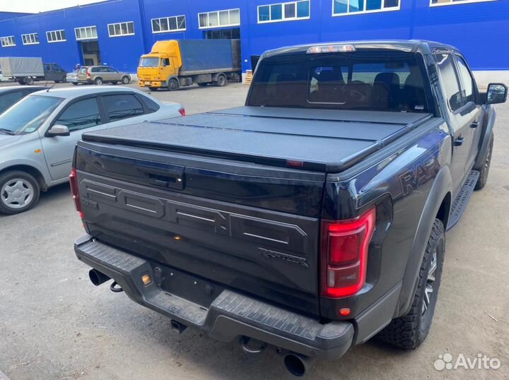 Жёсткая трёхсекционная крышка Ford F-150 Raptor