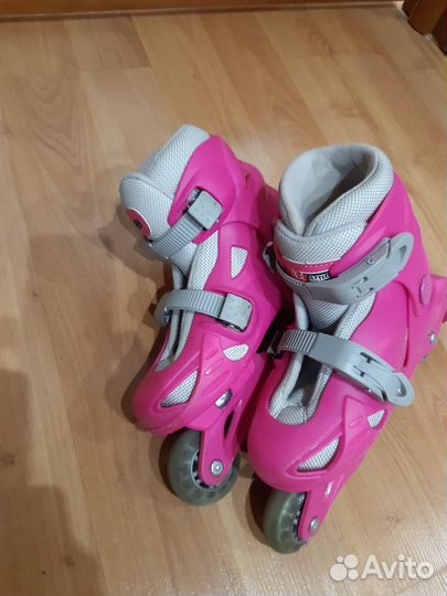 Роликовые коньки детские раздвижные 32-35