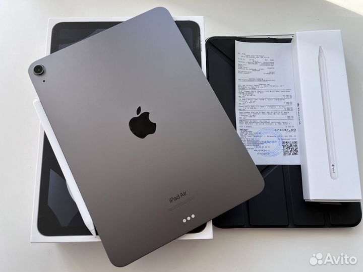 iPad Air 5 M1 64 Wi-Fi Sp.Gray 2022 Днс Чек Гарант
