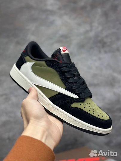 Кроссовки nike air jordan 1 travis scott