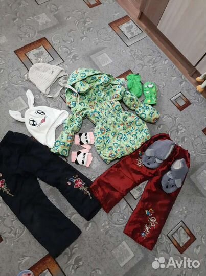 Детские вещи пакетом для девочек 116 122