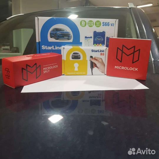 Установка охранных систем