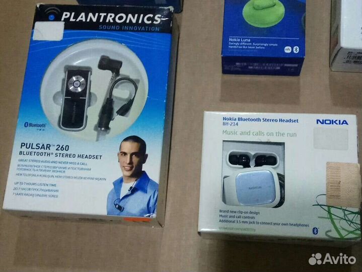 Bluetooth ретро гарнитура