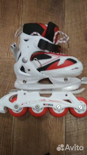 Роликовые коньки 2 в 1