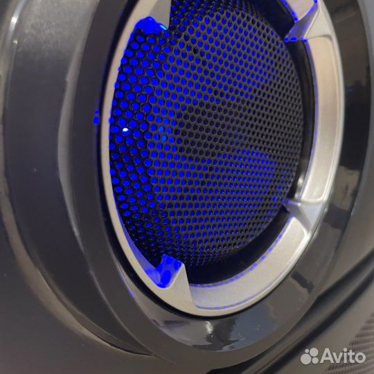 Мощная аудиосистема большая колонка блютуз