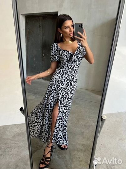 Леопардовое Платье