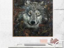 Картина маслом Одинокий волк