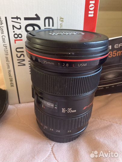Объектив canon ef 16-35mm f/2.8L USM