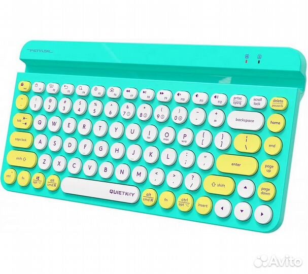 Беспроводная клавиатура A4Tech Fstyler FBK30, зеле