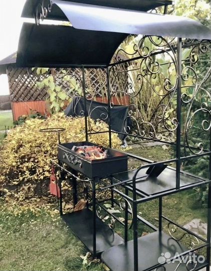 Кованый мангал