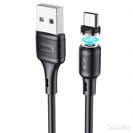 Магнитный кабель Hoco X52 на micro USB