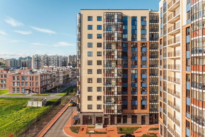1-к. квартира, 43,7 м², 10/12 эт.