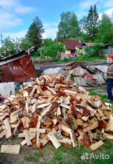 Дрова колотые привезем