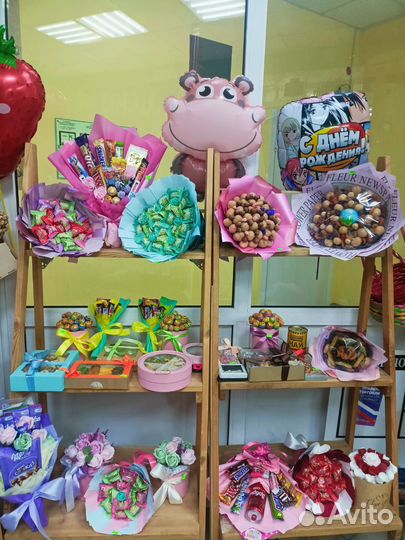 Сладкие букеты