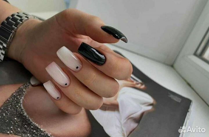 Маникюр с покрытием, гель-лак