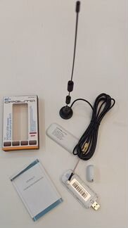 Модем 3G/4G с WI-FI+безлимитный тариф+антенна