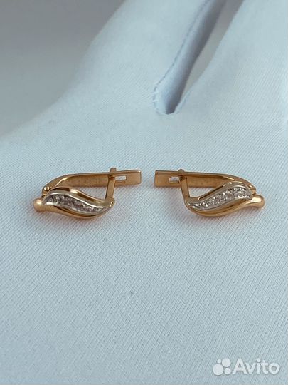 Золотые Серьги 585 пробы. Рассрочка
