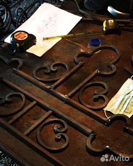 Крест кованый