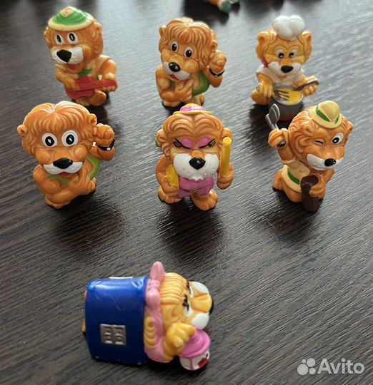 Игрушки из киндер сюрприза 90х