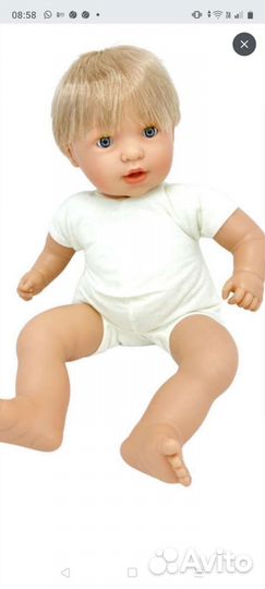 Кукла реборн Испанская 55 см. Новый