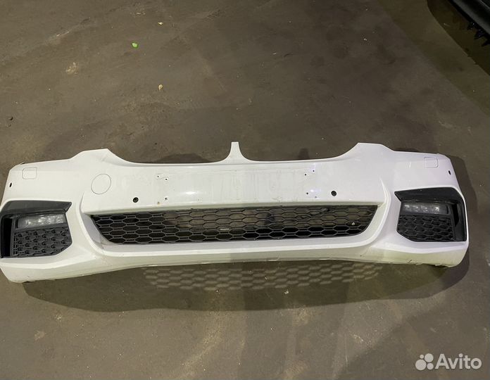 Бампер передний BMW 5 g30 M пакет дорестайлинг