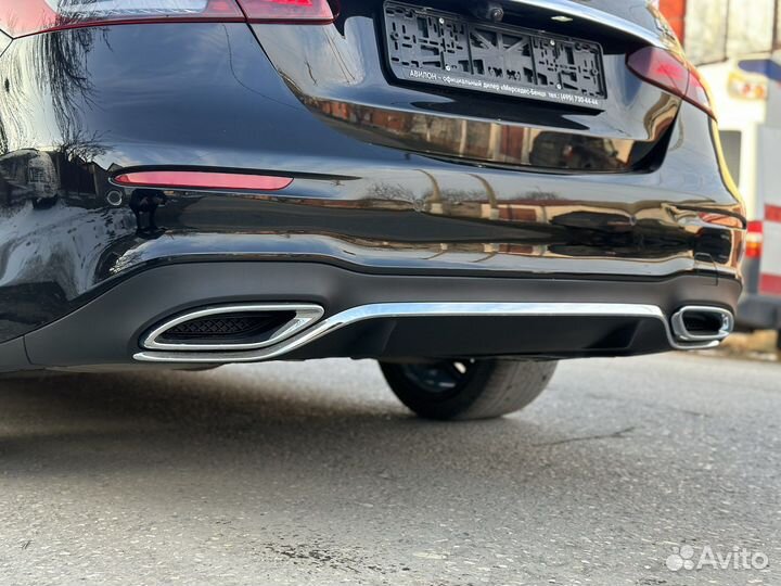 Диффузор на mercedes w213