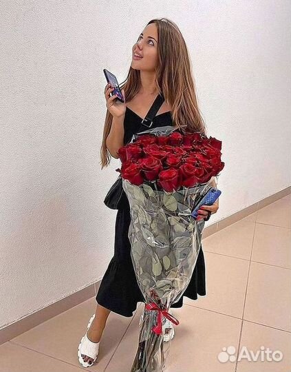 Высокие розы Гигантские розы Доставка цветов