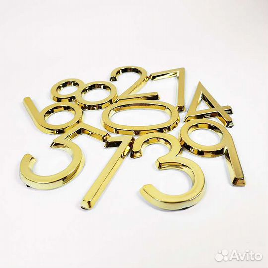 Цифры на дверь и ящики