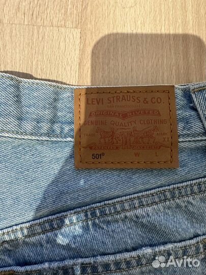 Шорты levis 501 w 26