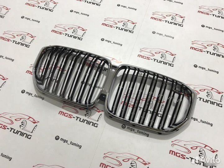 Решетка в BMW Х5 G05 стиль Х5 М хром + М