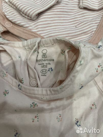 Одежда для девочки пакетом 0-6мес