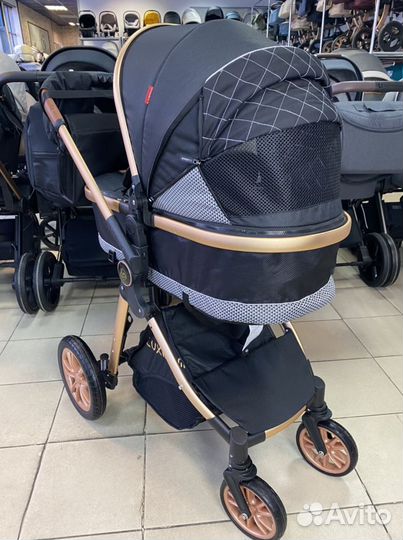 Коляска трансформер 2в1/3в1 Luxmom V9