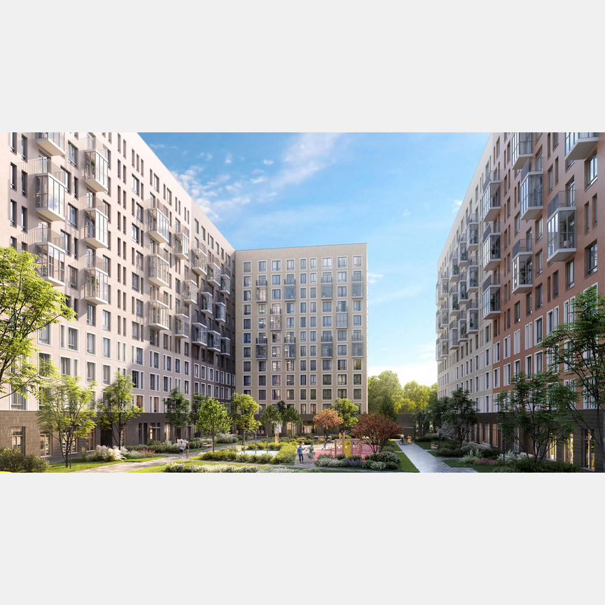 3-к. квартира, 66,6 м², 10/12 эт.