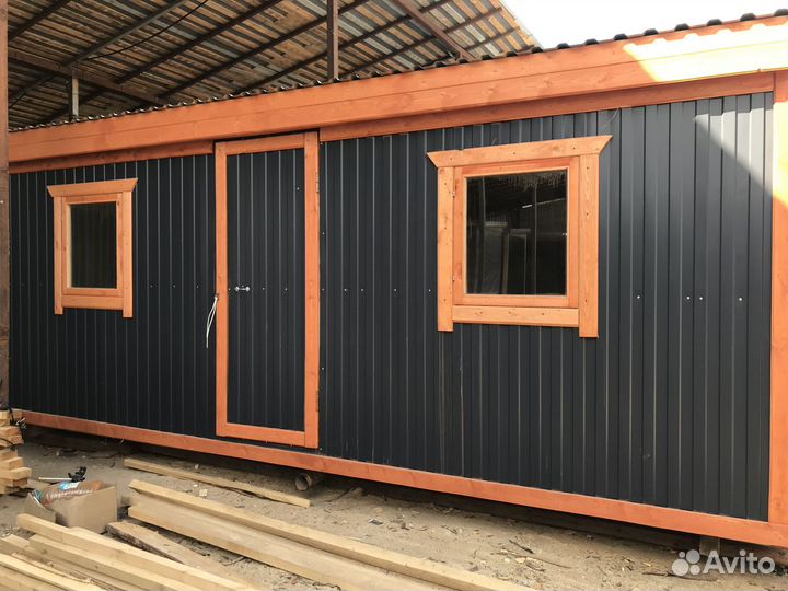 Бытовка двухкомнатная новая 6х2,3м