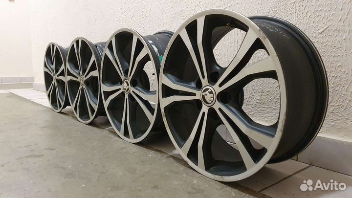 Диски литые r17 с проставками для вылета