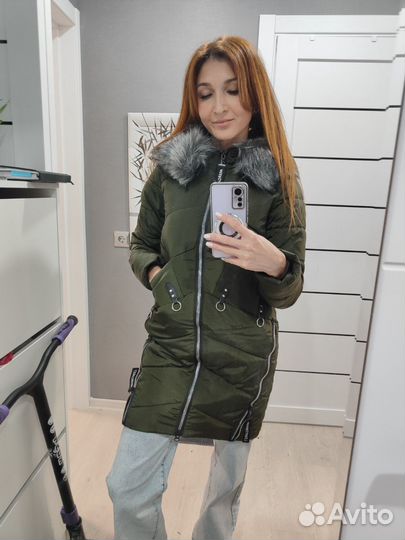 Пуховик женский