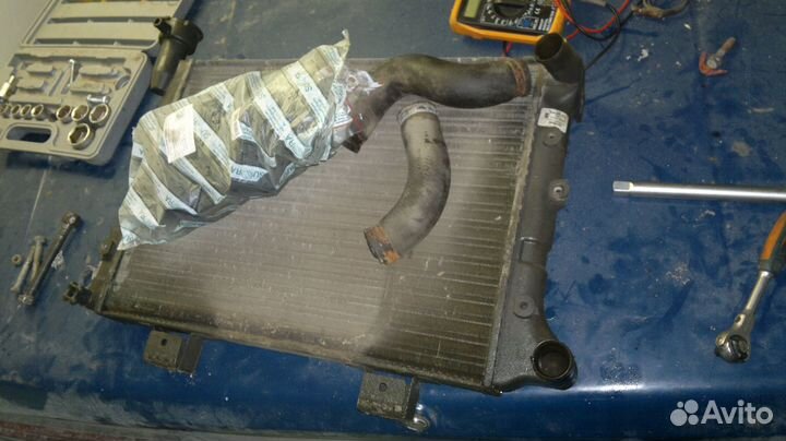 Основной радиатор ваз 2104 2105 2107 инж. карб