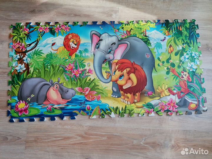 Детский коврик пазл