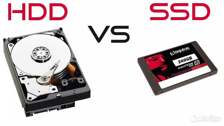SSD и HDD