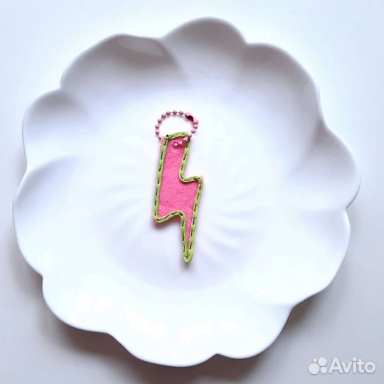 Брелок-катафота Молнии для квадов, одежды и обуви