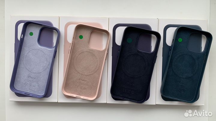 Кожаный чехол iPhone 13 Pro/Pro Max