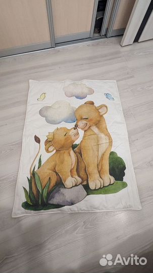 Бортики в детскую кроватку в комплекте с одеялом