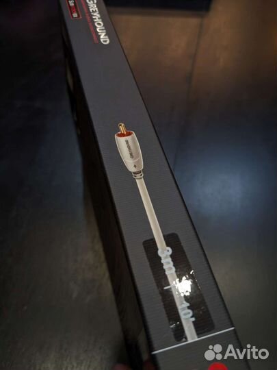 Кабель для сабвуфера audioquest Greyhound 3m