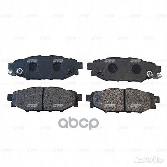 Колодки тормозные дисковые зад. subaru legacy