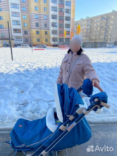 Санки коляска Nika