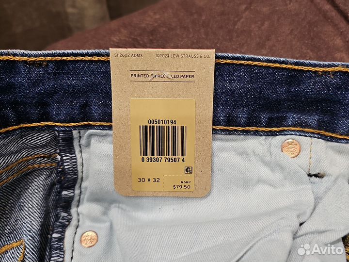 Джинсы Levi’s 501 W30 L32 made in Mexico