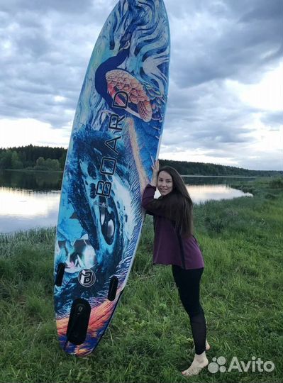 Сап-доска Iboard 11' Aqua надувная