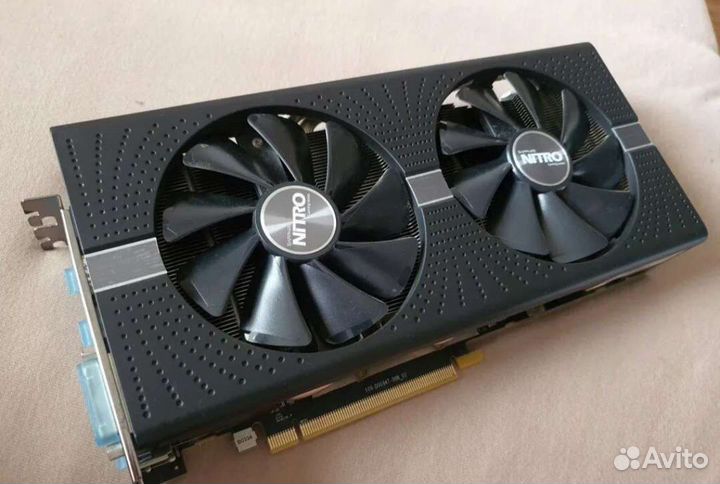 Видеокарта sapphire rx 580 nitro 4gb