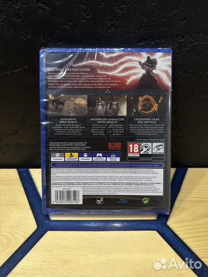 Diablo 4 ps4/ps5 диск NEW