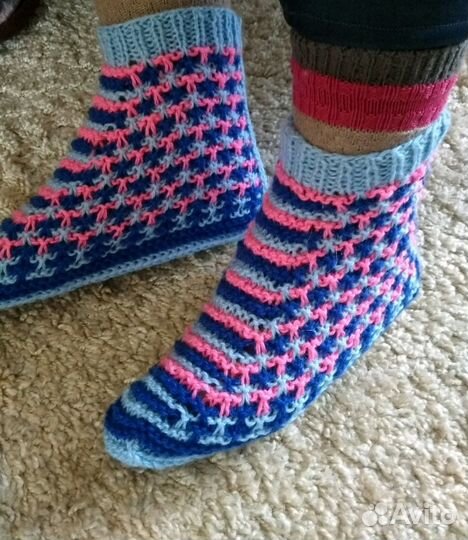 Носки вязаные